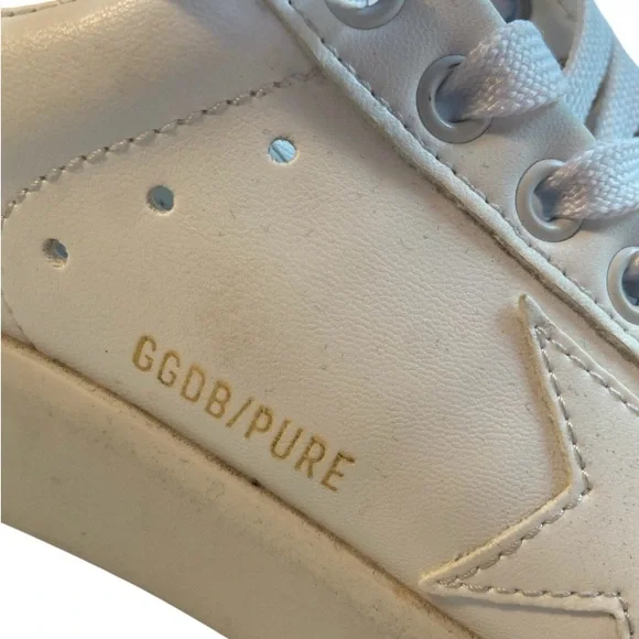 Golden Goose White Star Sneakers - Picture 2 of 7